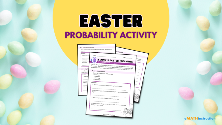Practice Probability Concepts with This Easter Egg Hunt Activity