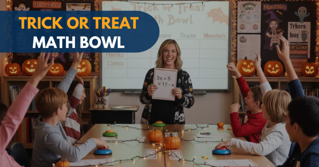 emathinstruction trick or treat flashcard bowl game